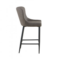 Maria Barstool PU Grey